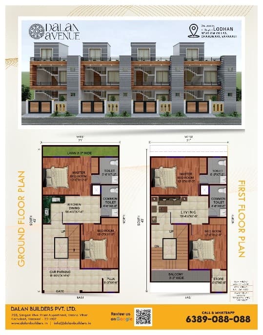 DALAN Avenue Unit Plan - Ground & First Floor