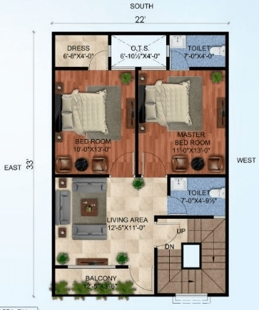 Dalan Saubhagyam First Floor Plan